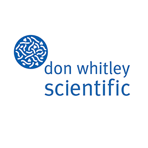 Don Whitley Scientific logo in blue