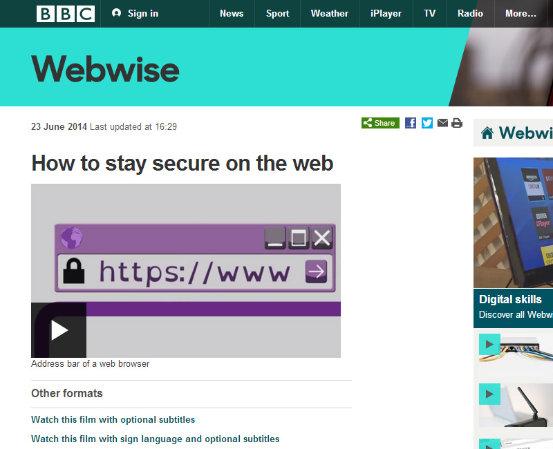 2d animation screenshot BBC webwise