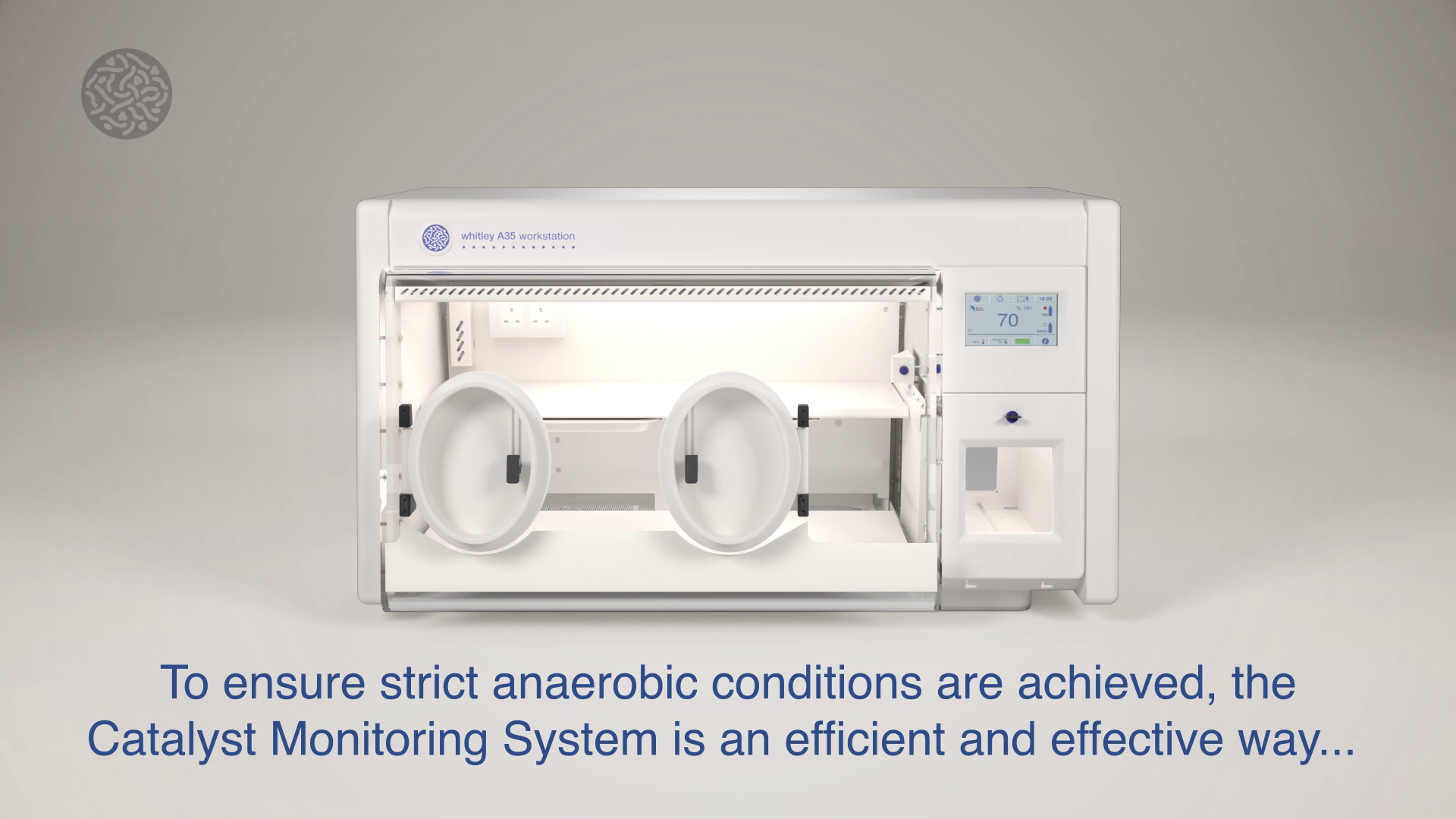 3D visualisation of the catalyst monitoring workstation from Don Whitley Scientific